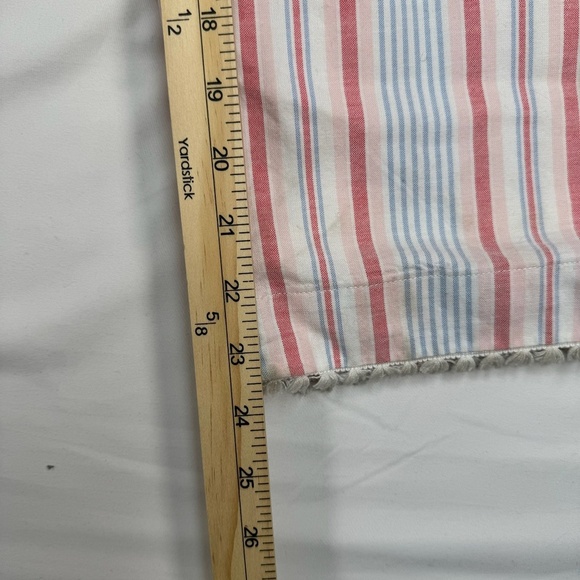 Vineyard Vines Sleeveless Jumpsuit Womens Size 6 Multi Color Stripe Tassel - Picture 8 of 12